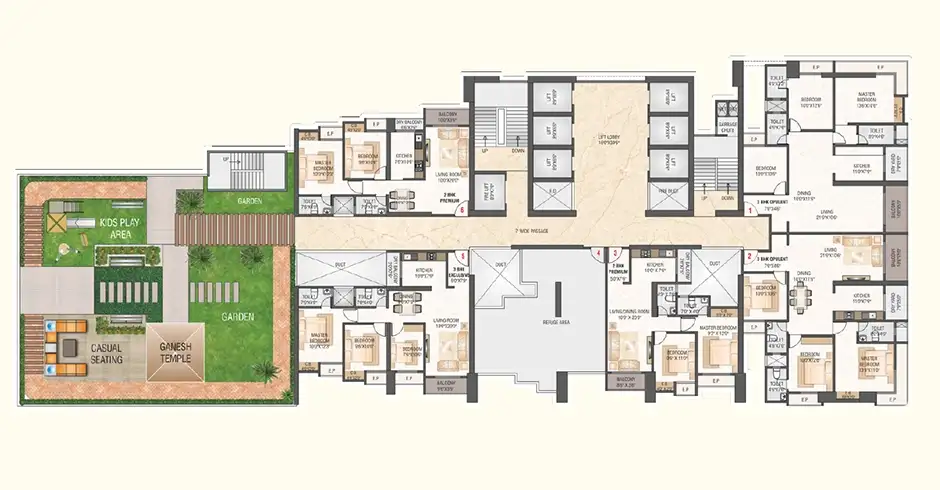 Yuvan Panchtatva Floor Plans Yuvan Panchtatva Floor Plans